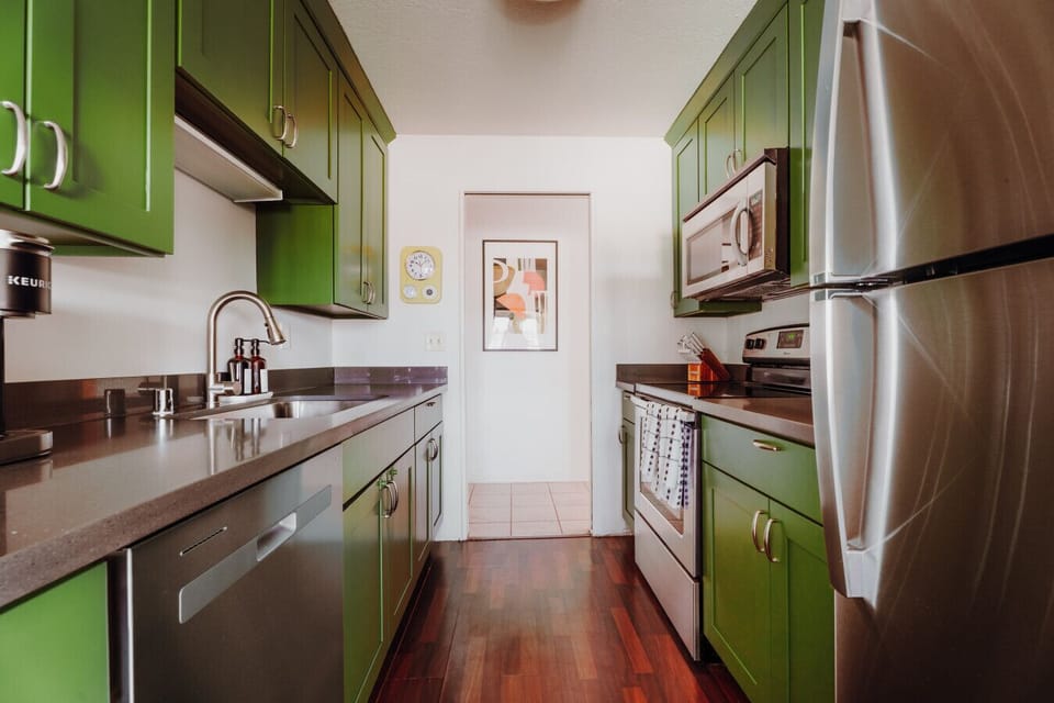 Dine in with ease—this kitchen has everything you need.