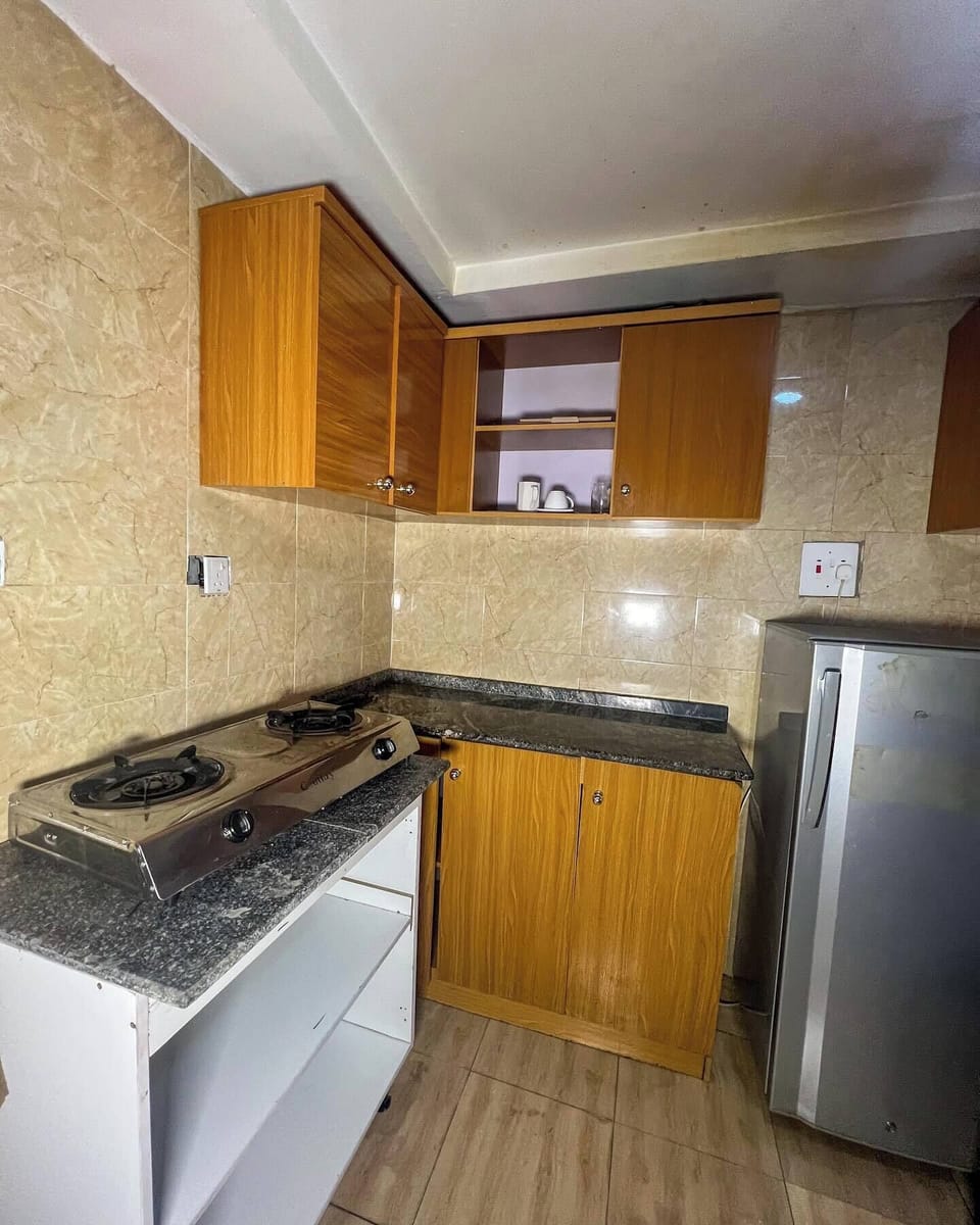 Comfort Apartment, Balcony, City View | Private kitchen | Fridge, microwave, oven, stovetop
