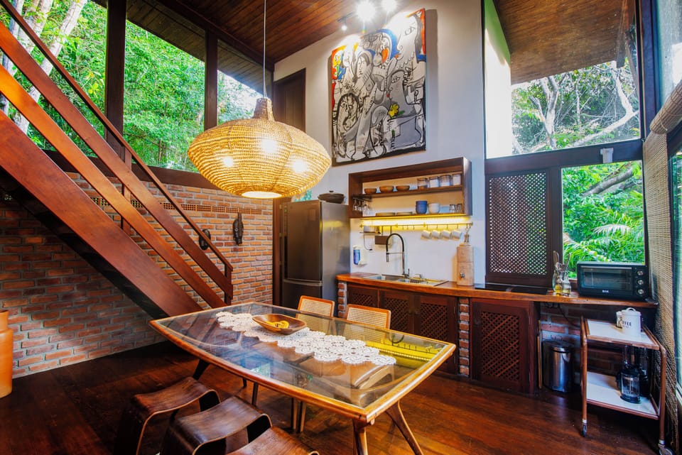 Superior Loft, Garden View | Private kitchen | Coffee/tea maker, electric kettle