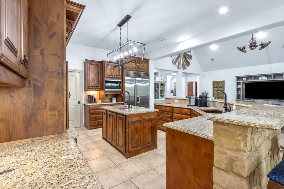 House, Multiple Beds, Pool Access, Pool View (Piece of Haven ) | Private kitchen | Fridge, microwave, oven, stovetop