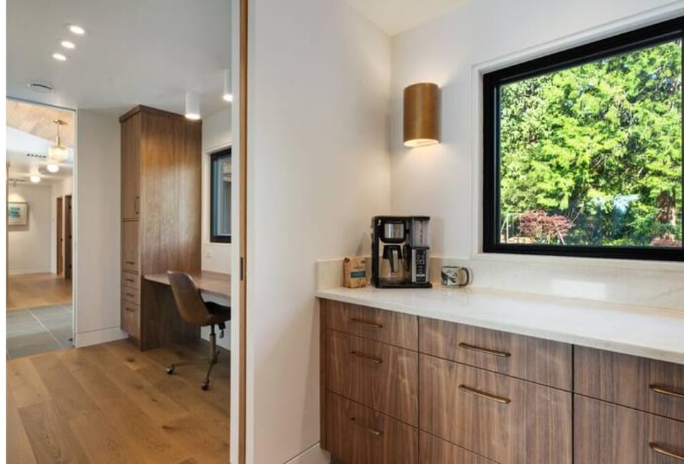 Pantry view through to office