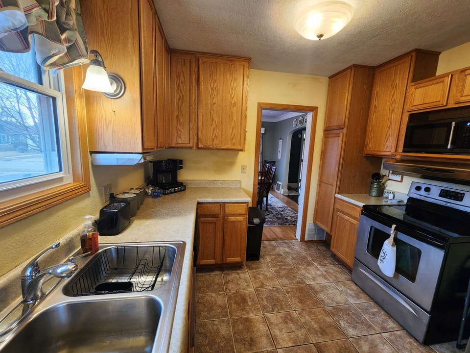 Well stocked kitchen