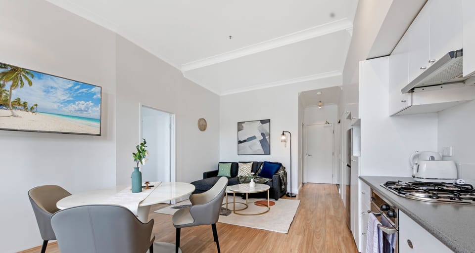 Apartment, 1 Bedroom (NCH084) | Living area | Flat-screen TV