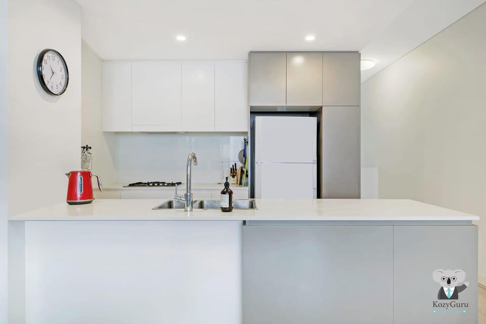 Family Apartment, 2 Bedrooms (NMA629) | Private kitchen | Microwave, oven, stovetop, electric kettle