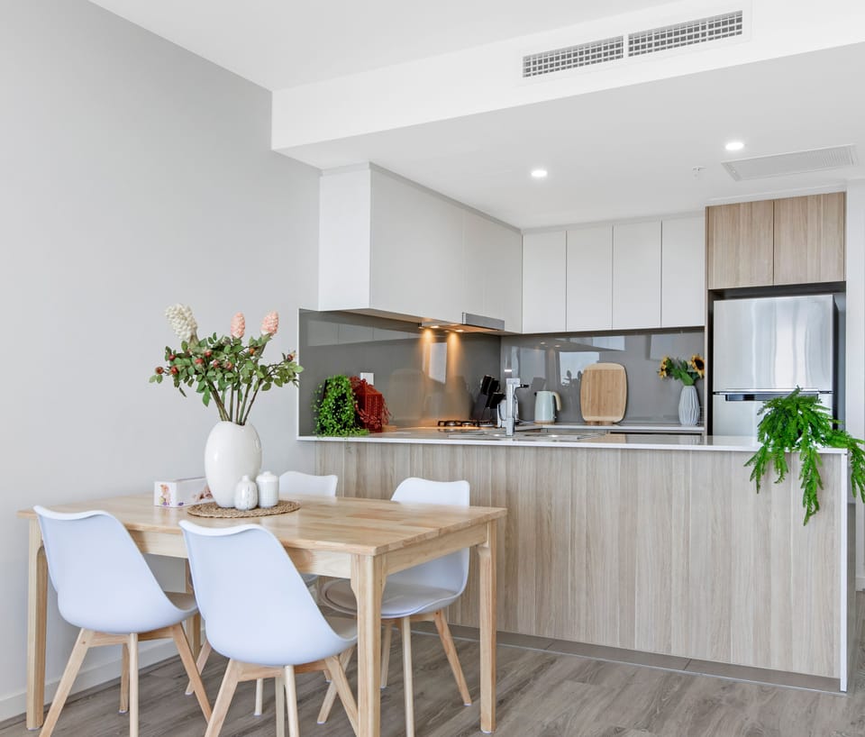 Classic Apartment, 2 Bedrooms (NPA011-3101) | Private kitchen | Microwave, oven, stovetop, cookware/dishes/utensils