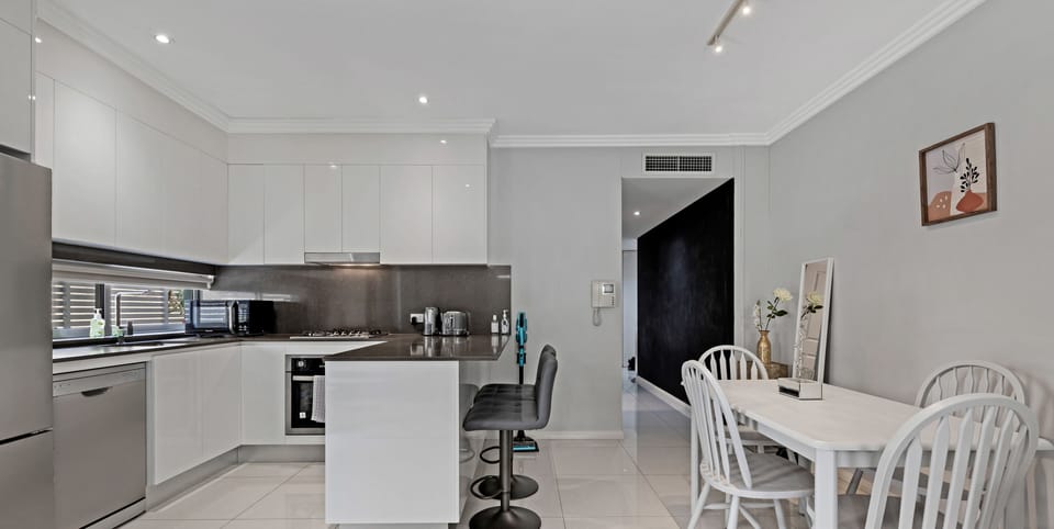Classic Apartment, 2 Bedrooms (NRY241) | Private kitchen | Microwave, oven, stovetop, cookware/dishes/utensils