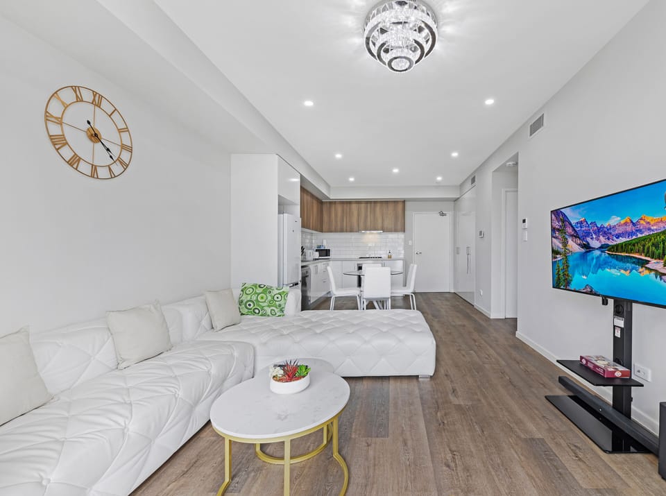 Apartment, 2 Bedrooms (NWE031-A) | Living area | Flat-screen TV