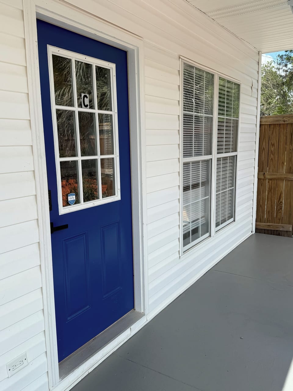 Exterior detail