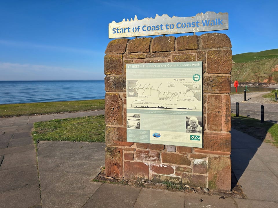 Start of the Coast to Coast walk | The St Bees Knees, St Bees