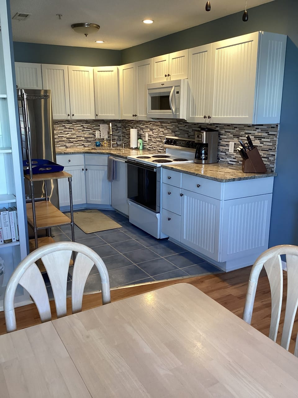 Updated , well equipped kitchen