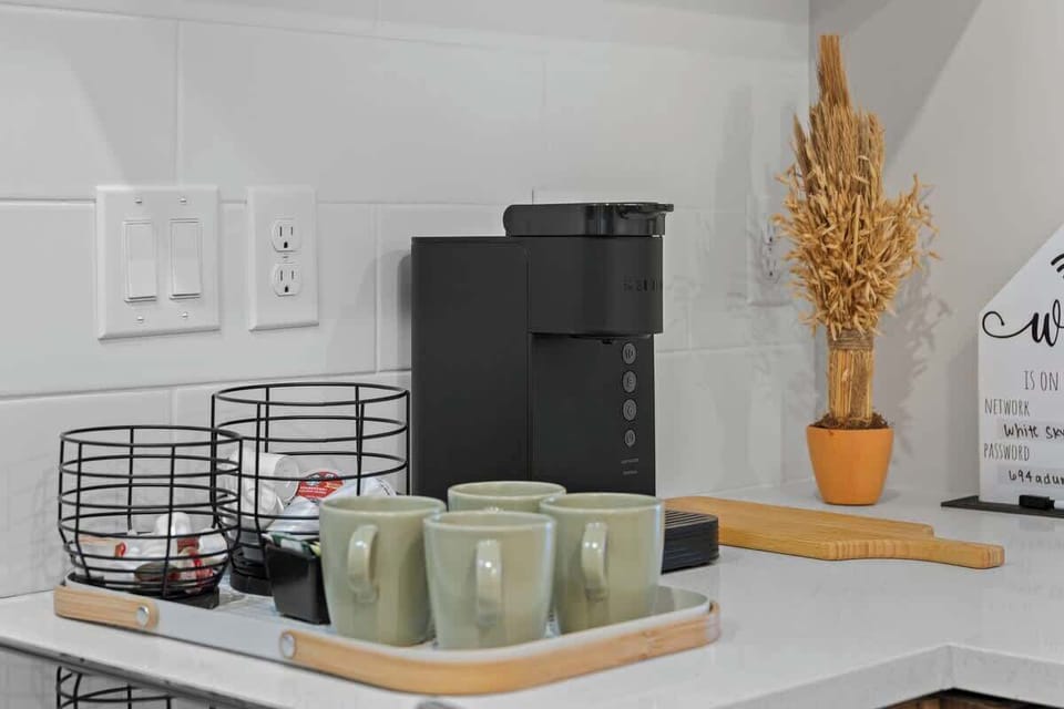 Cook up your favorites in a fully equipped, modern kitchen.

