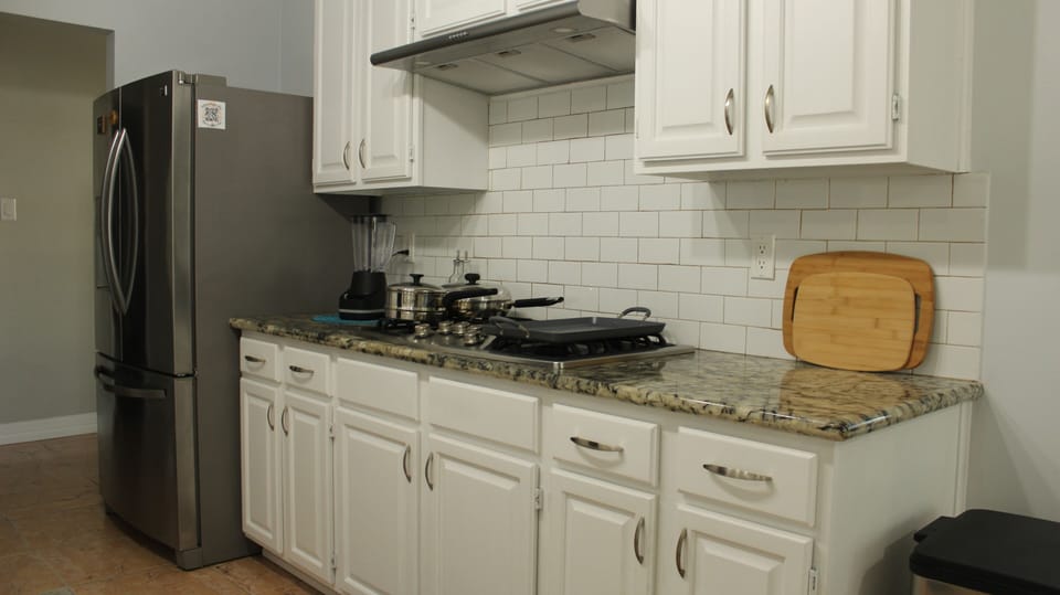 Fully equipped kitchen with everything you need to cook.”