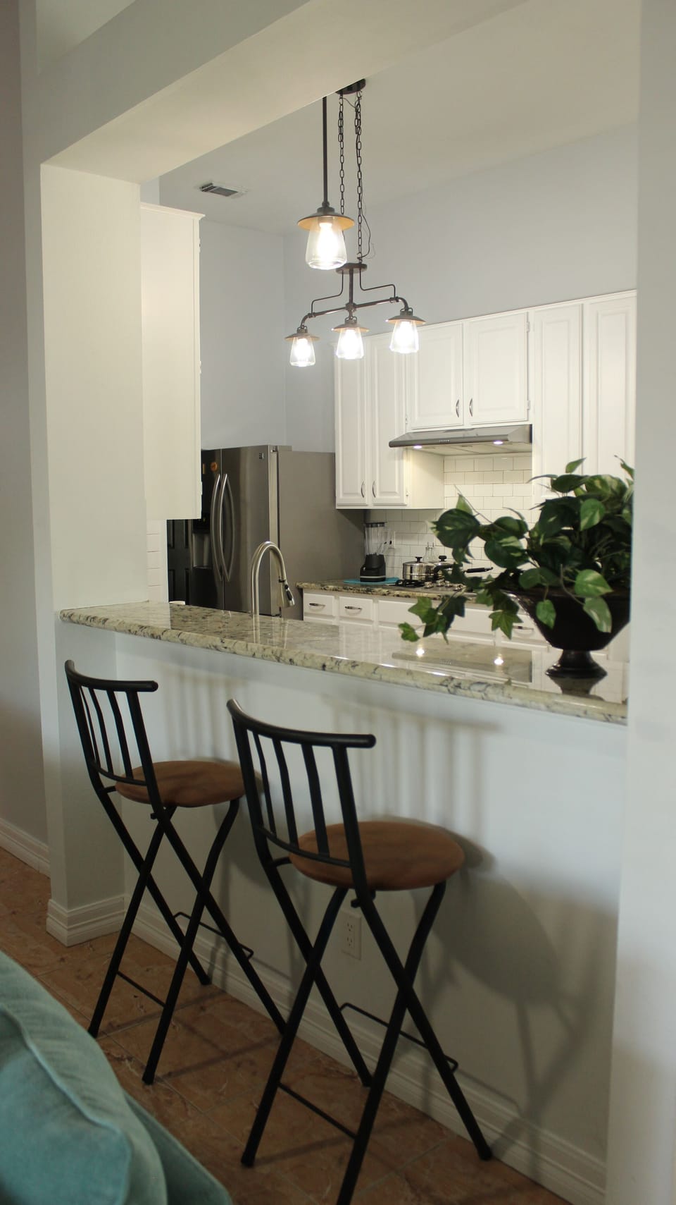 Fully equipped kitchen with everything you need to cook.”