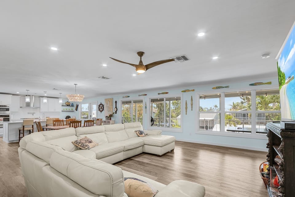 Upstairs living space