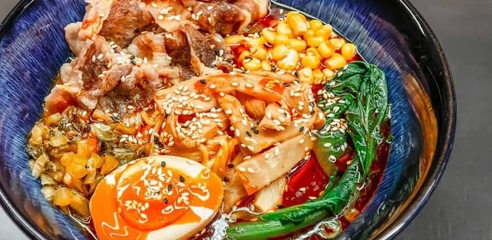 Basebowl - Pan-Asian small plates, dumplings & ramen in a cool, contemporary setup with TVs & a full bar.