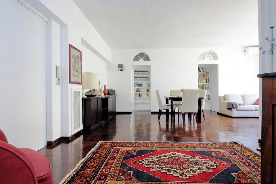 Apartment (2 Bedrooms) | Living area | TV