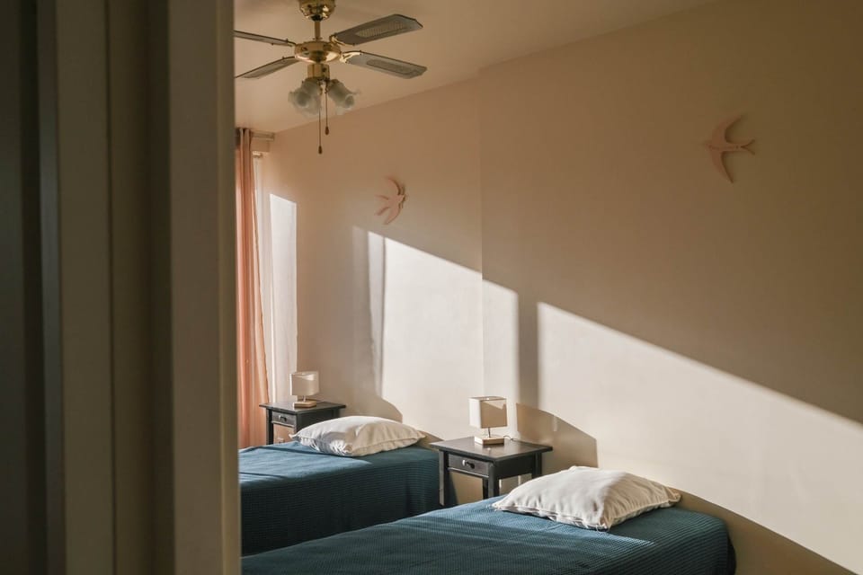 Chambre 2 lits simples