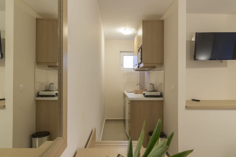 Superior Studio | Private kitchen | Fridge, coffee/tea maker, electric kettle