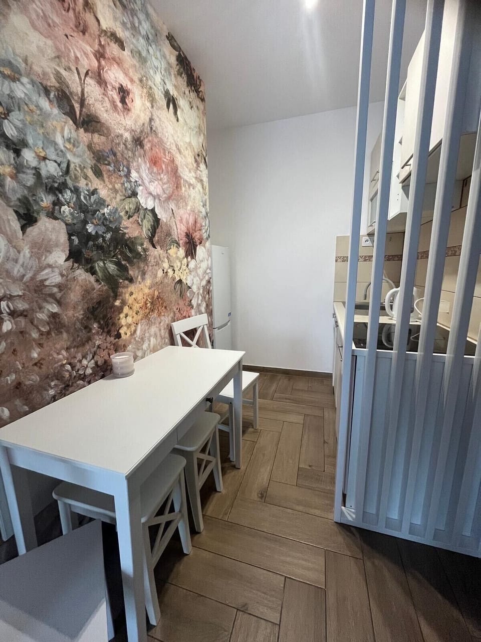 Comfort Apartment, Balcony, City View | Private kitchen | Electric kettle