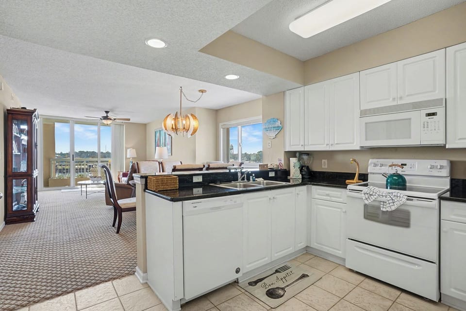 View of Condo from Kitchen