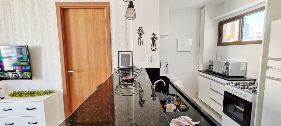 Standard Apartment | Private kitchen | Fridge, microwave, coffee/tea maker, blender