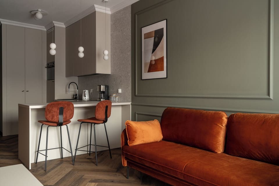Apartment, Balcony | Living room