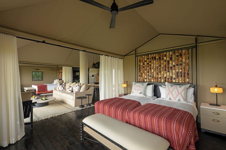 Suite, Multiple Beds | 1 bedroom, premium bedding, free minibar, in-room safe