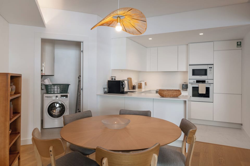 Dining room and laundry room