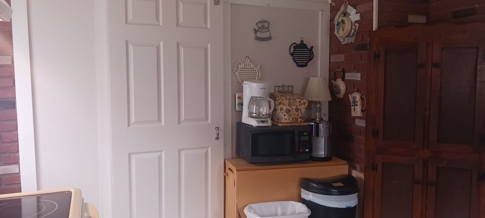 Kitchen storage and main floor bathroom access