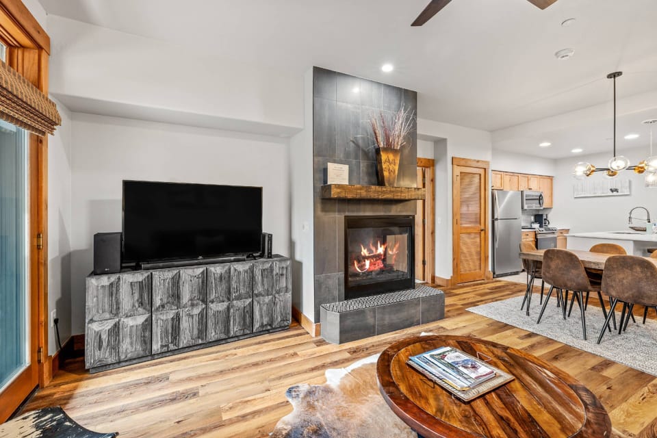 Cozy evenings by the fireplace await!