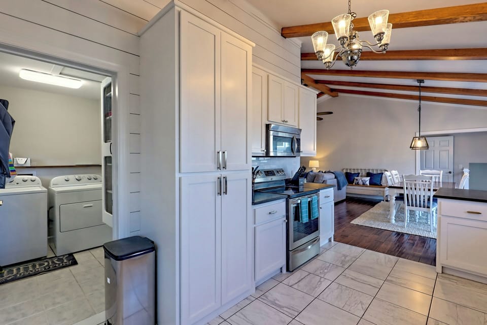 Tons of pantry space. 