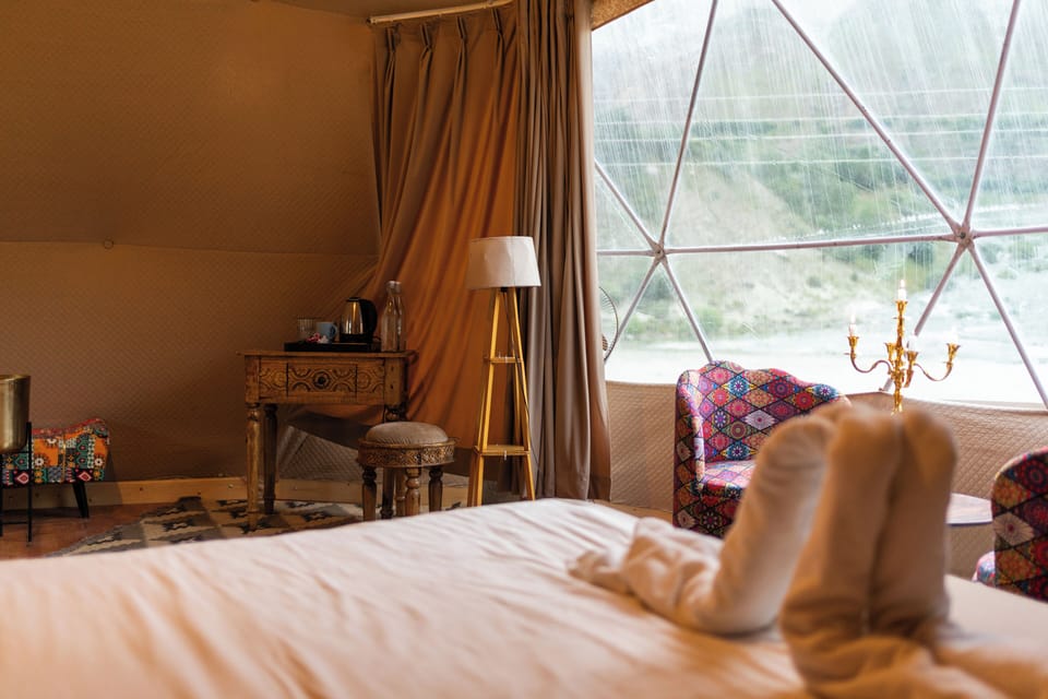 Nirvana Spheres Dome | Premium bedding, down comforters, pillowtop beds, individually decorated