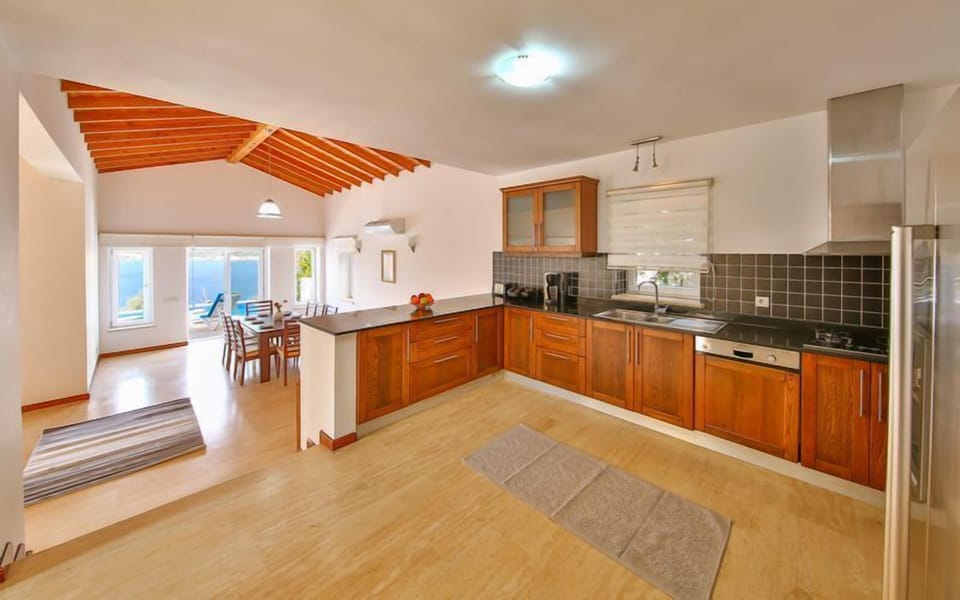 Villa, Sea View | Private kitchen