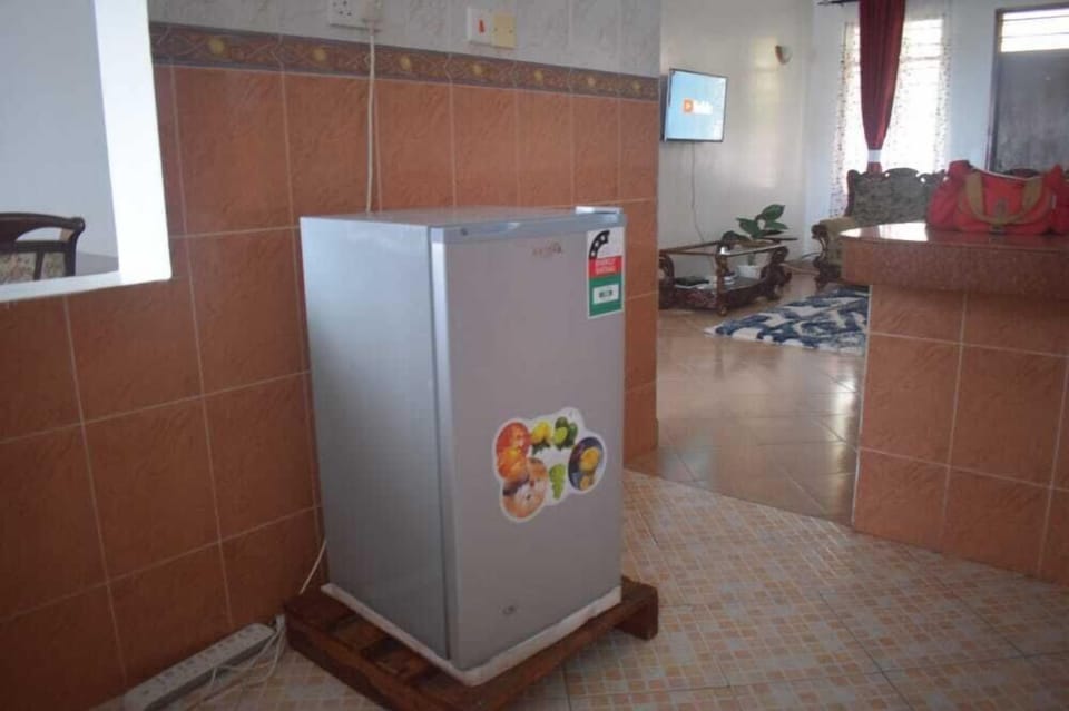 Family Apartment, City View | Private kitchen | Fridge, microwave, cookware/dishes/utensils