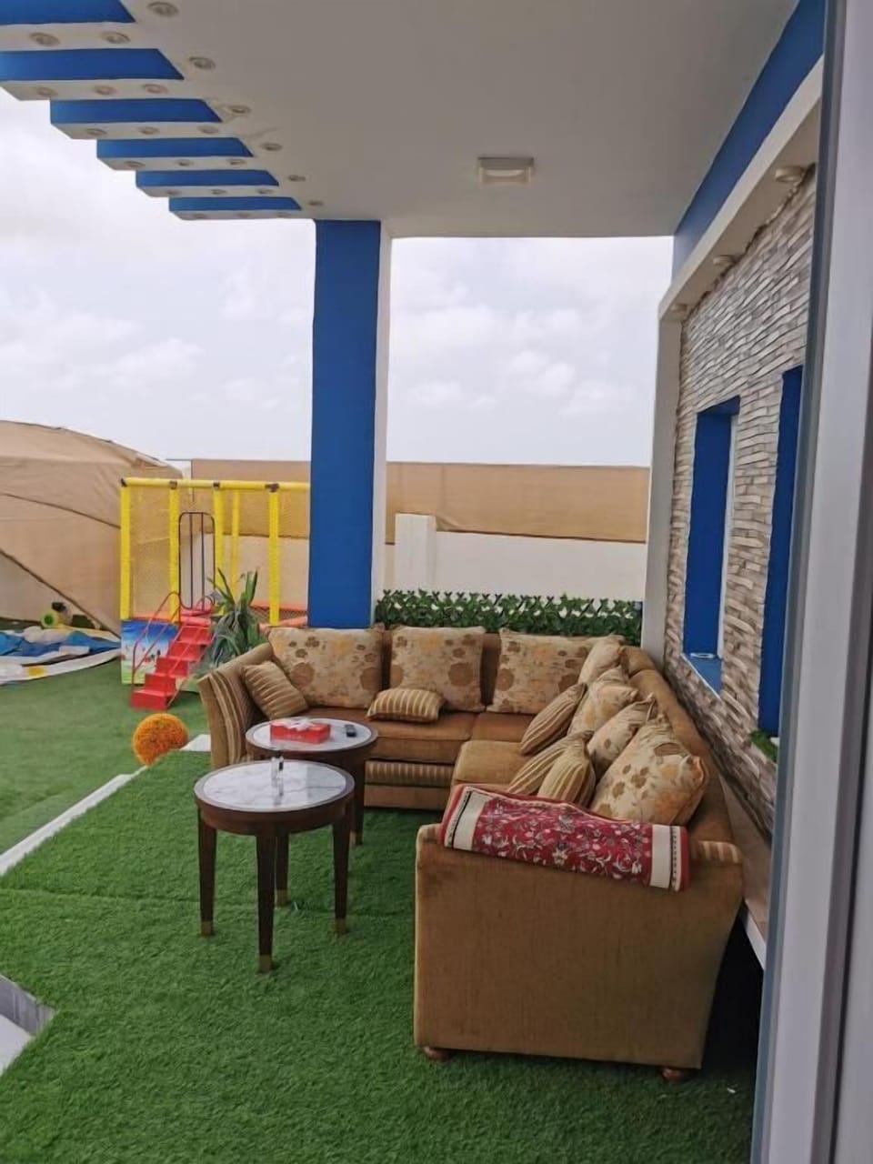 Family Chalet, 4 Bedrooms, Patio, Poolside | Garden view