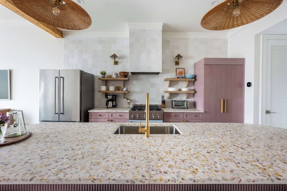 Fully equipped kitchen with everything you need to cook a meal!