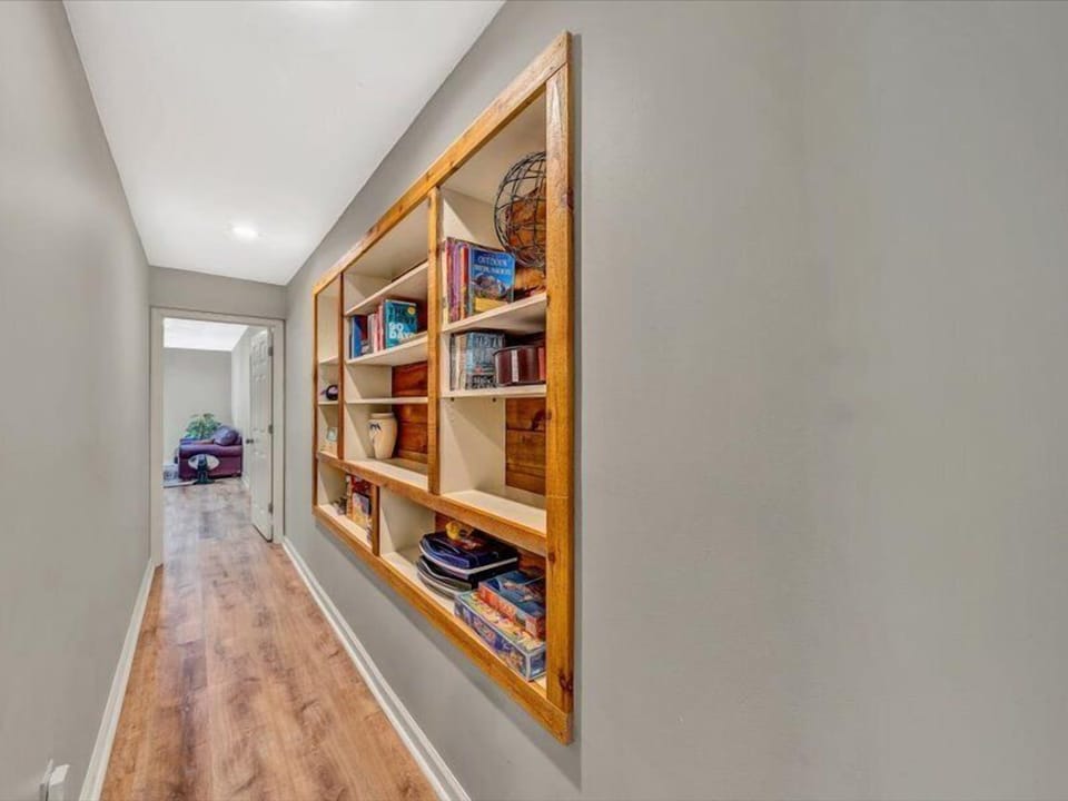 Lower Level Shelving