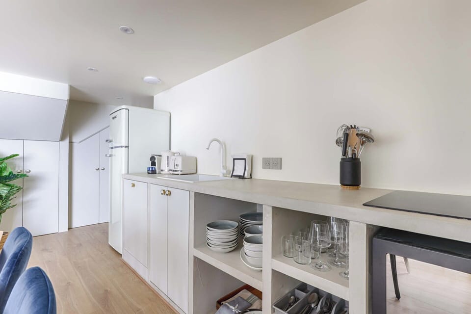 Apartment | Private kitchen | Cleaning supplies