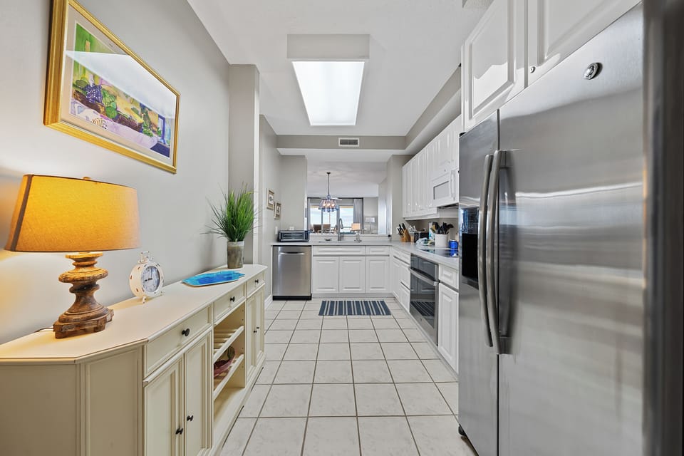 Signature Condo, 2 Bedrooms, Balcony, Beach View | Private kitchen | Coffee/tea maker, fridge, microwave, oven