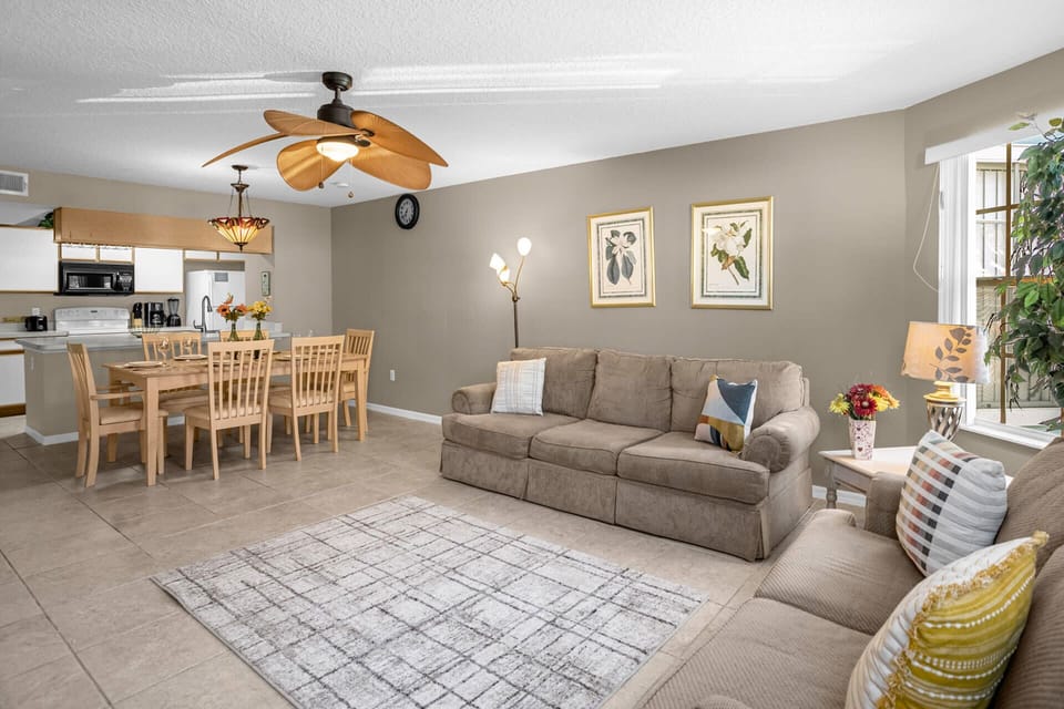 Gather Around The Dining Table In This Comfortable Family Space