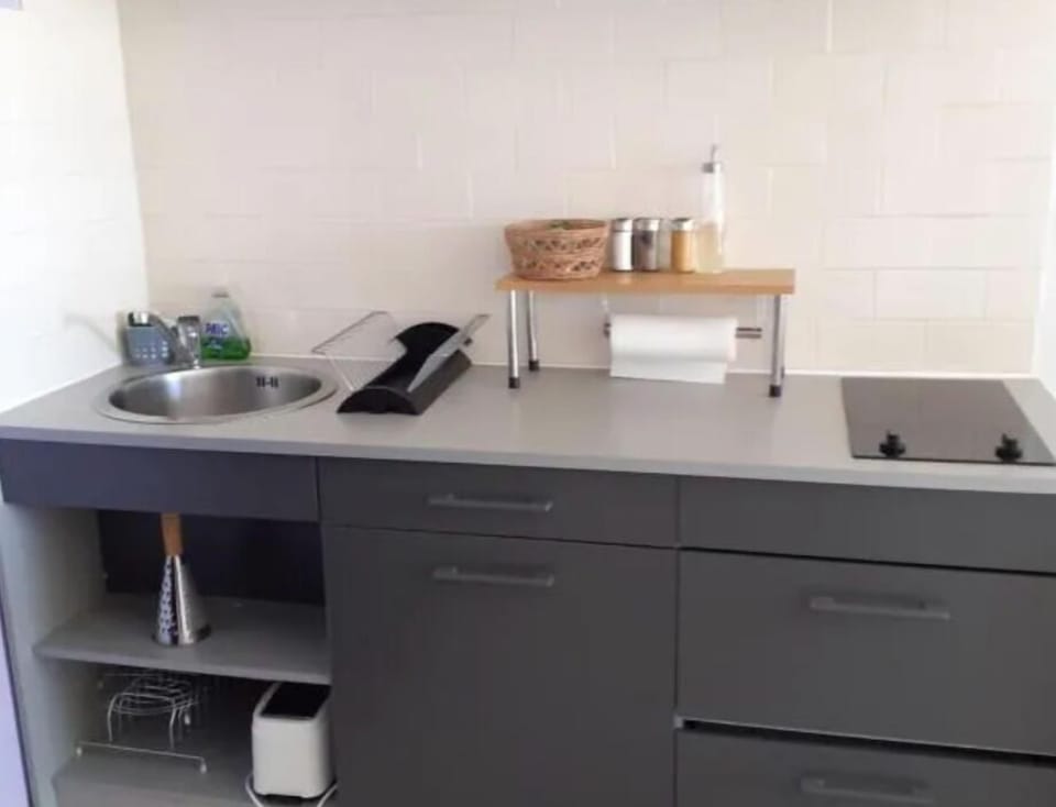 Basic Room, Balcony, Sea View | Private kitchen | Full-size fridge, microwave, stovetop, toaster