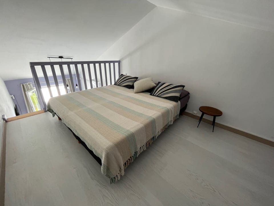 Blackout drapes, soundproofing, iron/ironing board