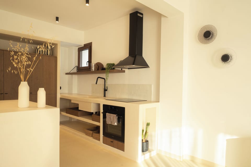 Villa, Sea View | Private kitchen | Electric kettle, toaster