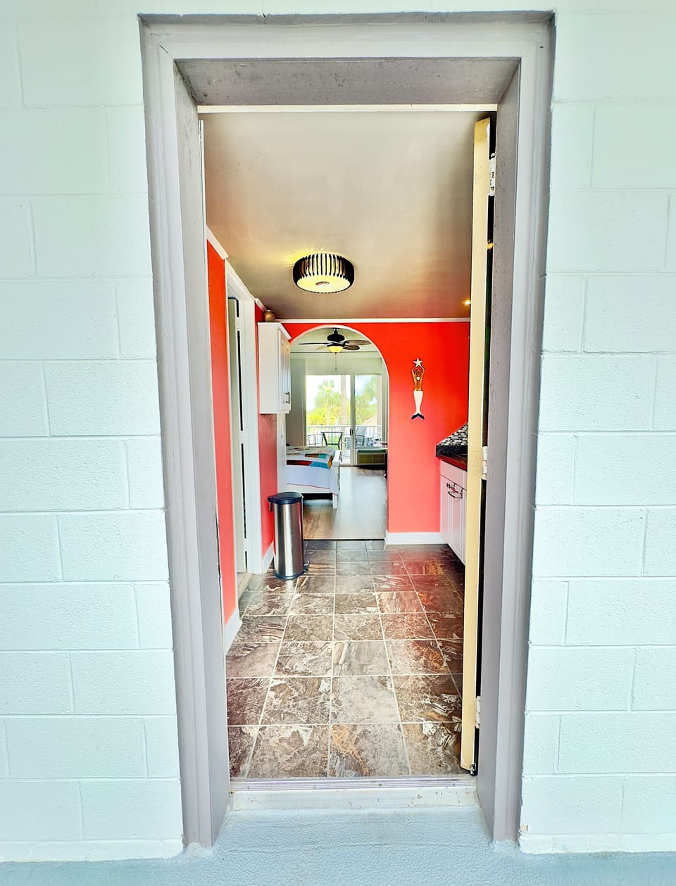 Entering the Condo