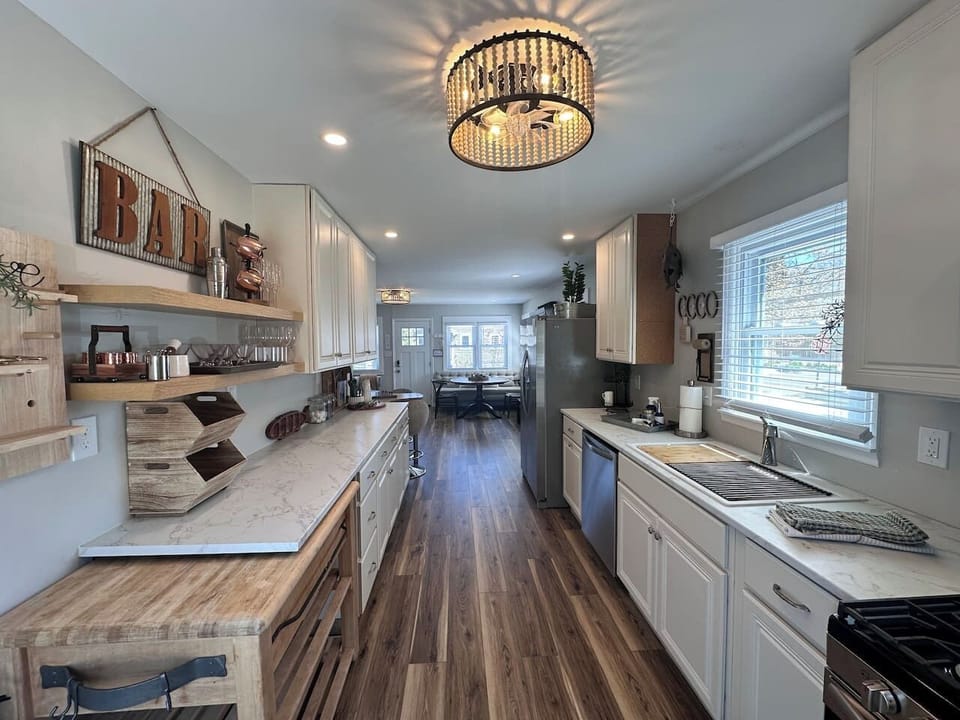 Spacious Galley Kitchen
