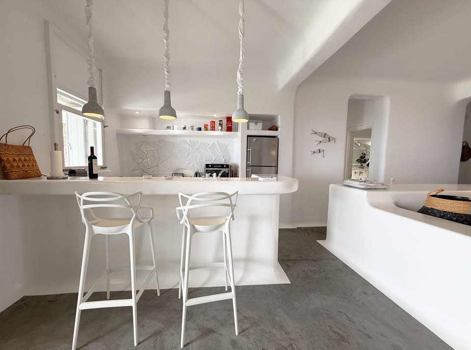 Luxury Villa, Sea View | Private kitchen