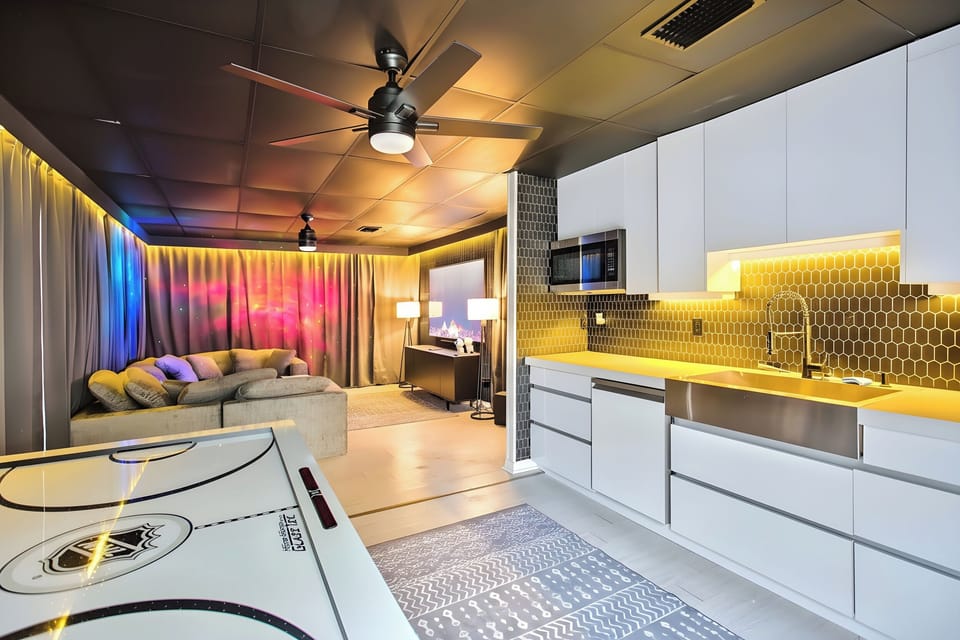 It’s also a perfect place for kids to have their own space away from the adults.