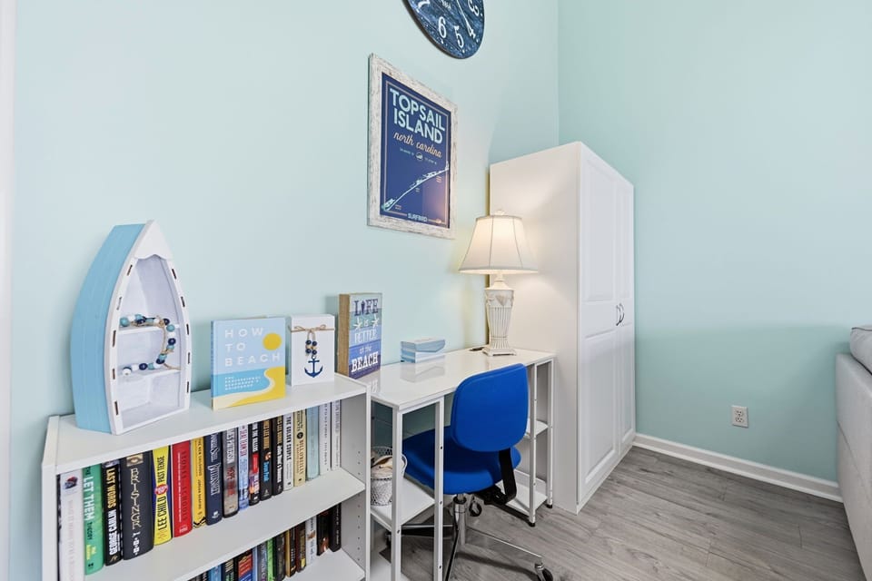 A thoughtful space for remote work, journaling, or getting lost in a favorite book.