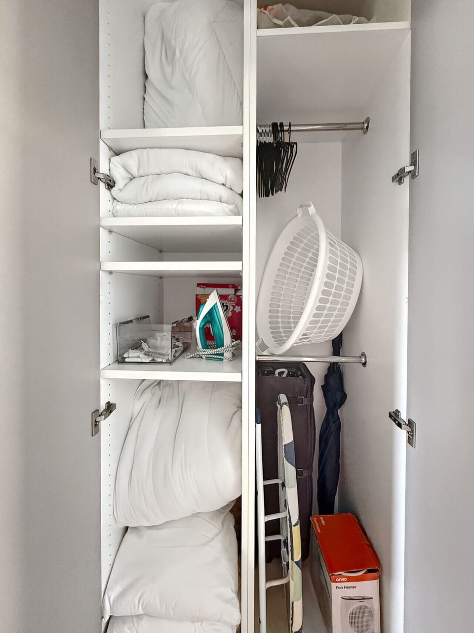 closet with additional requirements