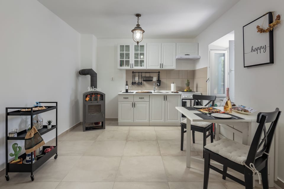 Kitchen and dining area